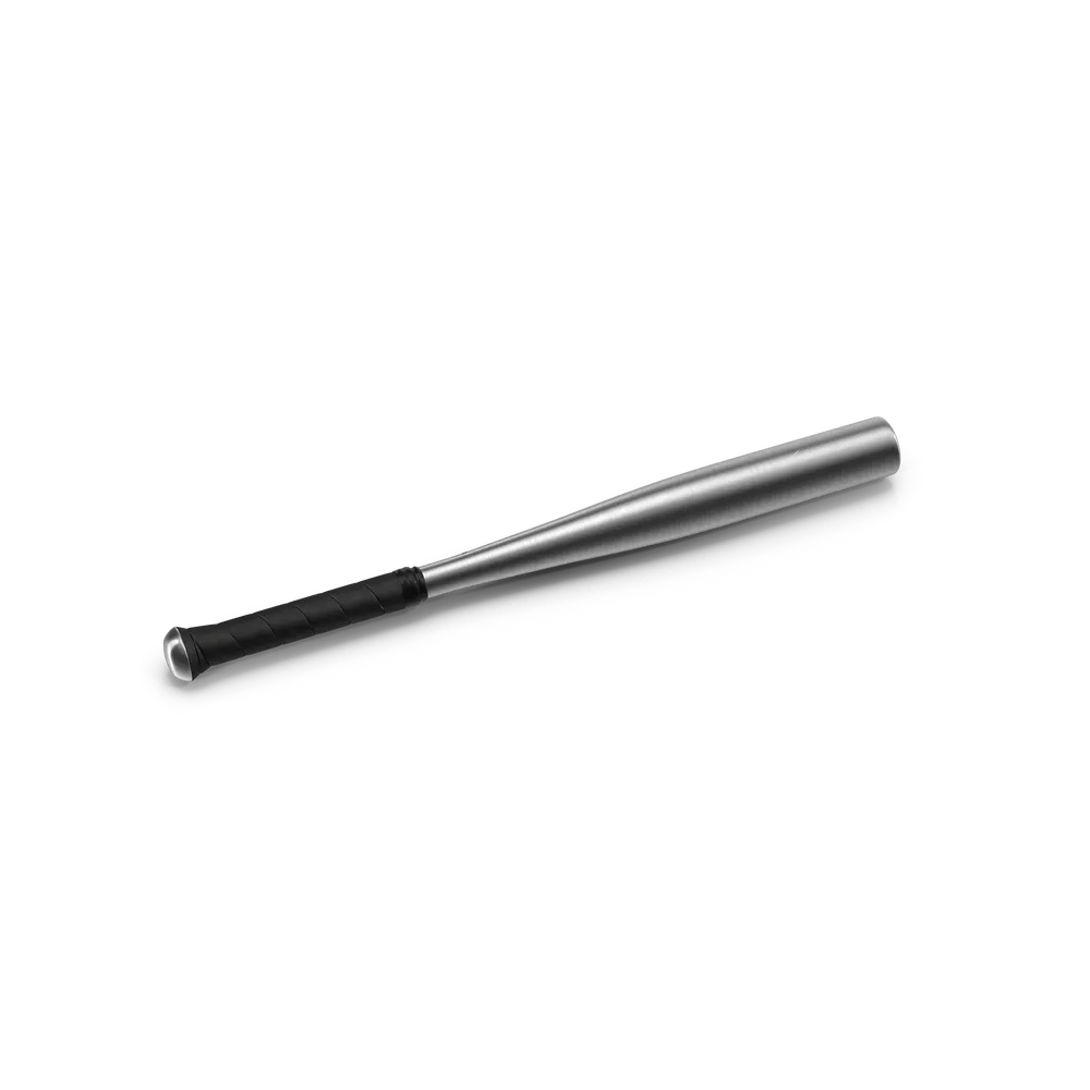 Metal baseball bat — illustrative photo