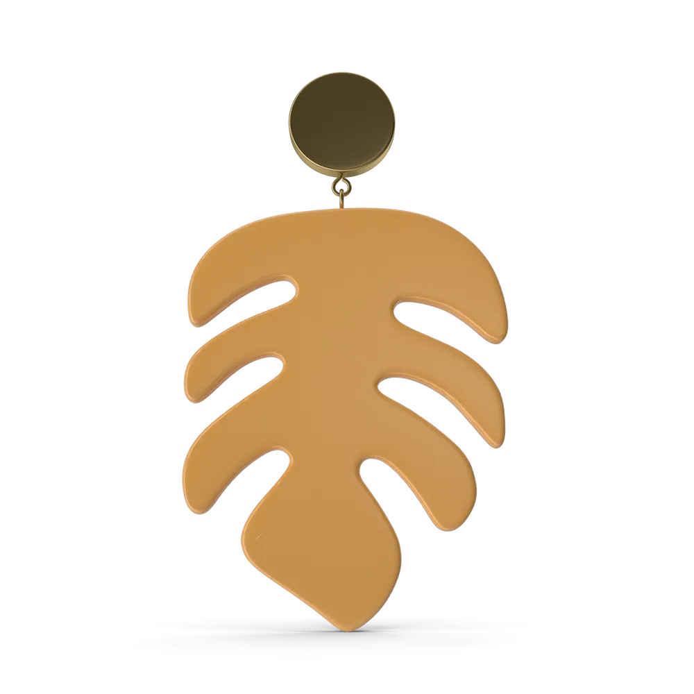 Tropical earrings — illustrative photo