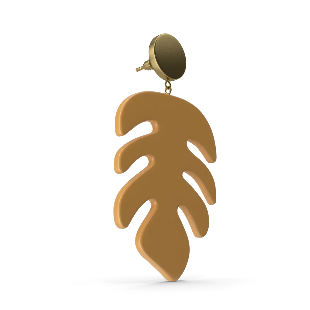 Tropical earrings — illustrative photo