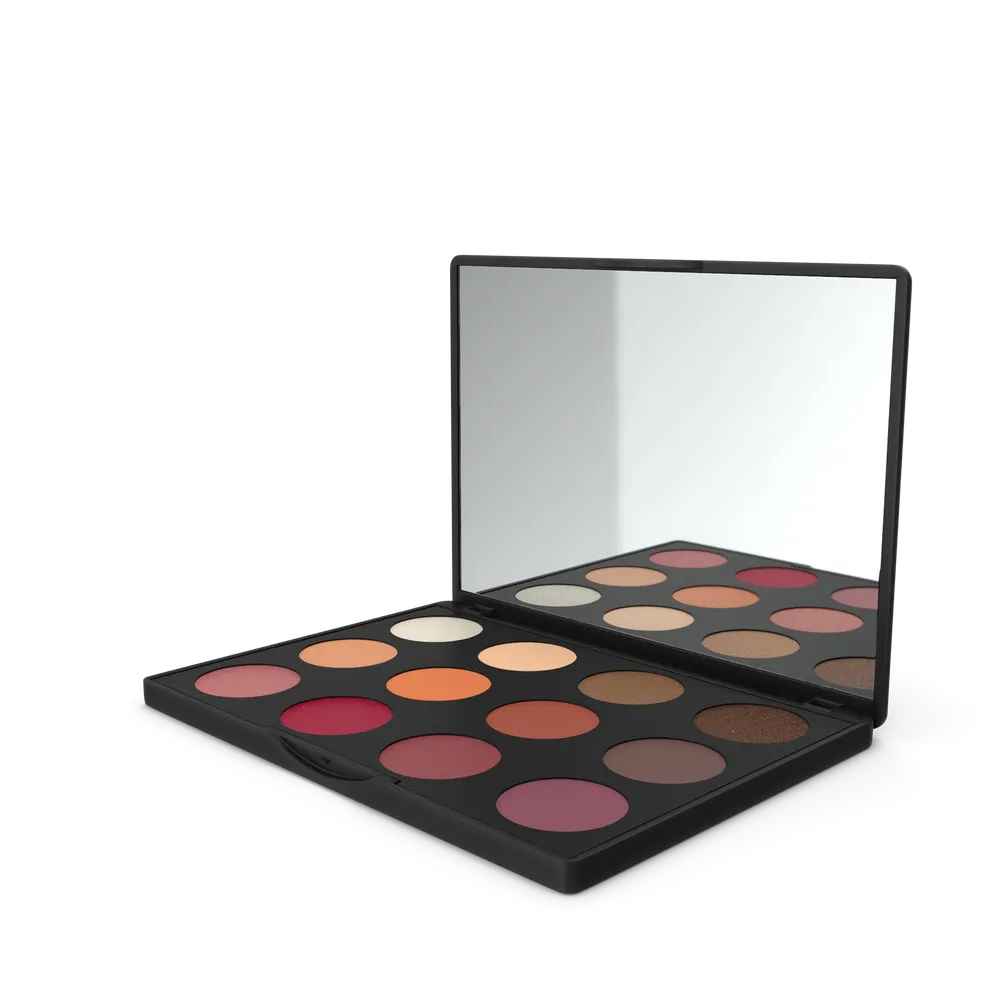 Eye palette with mirror — illustrative photo