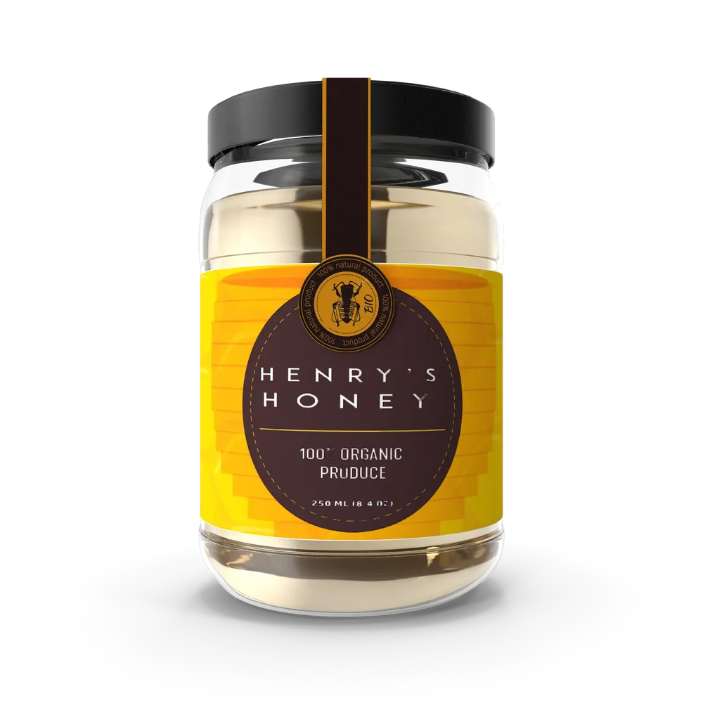 Wildflower honey jar — illustrative photo