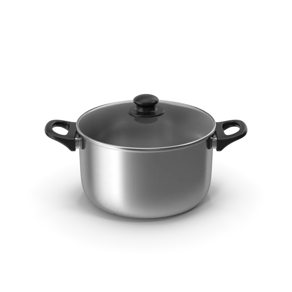 Covered cooking pot — illustrative photo