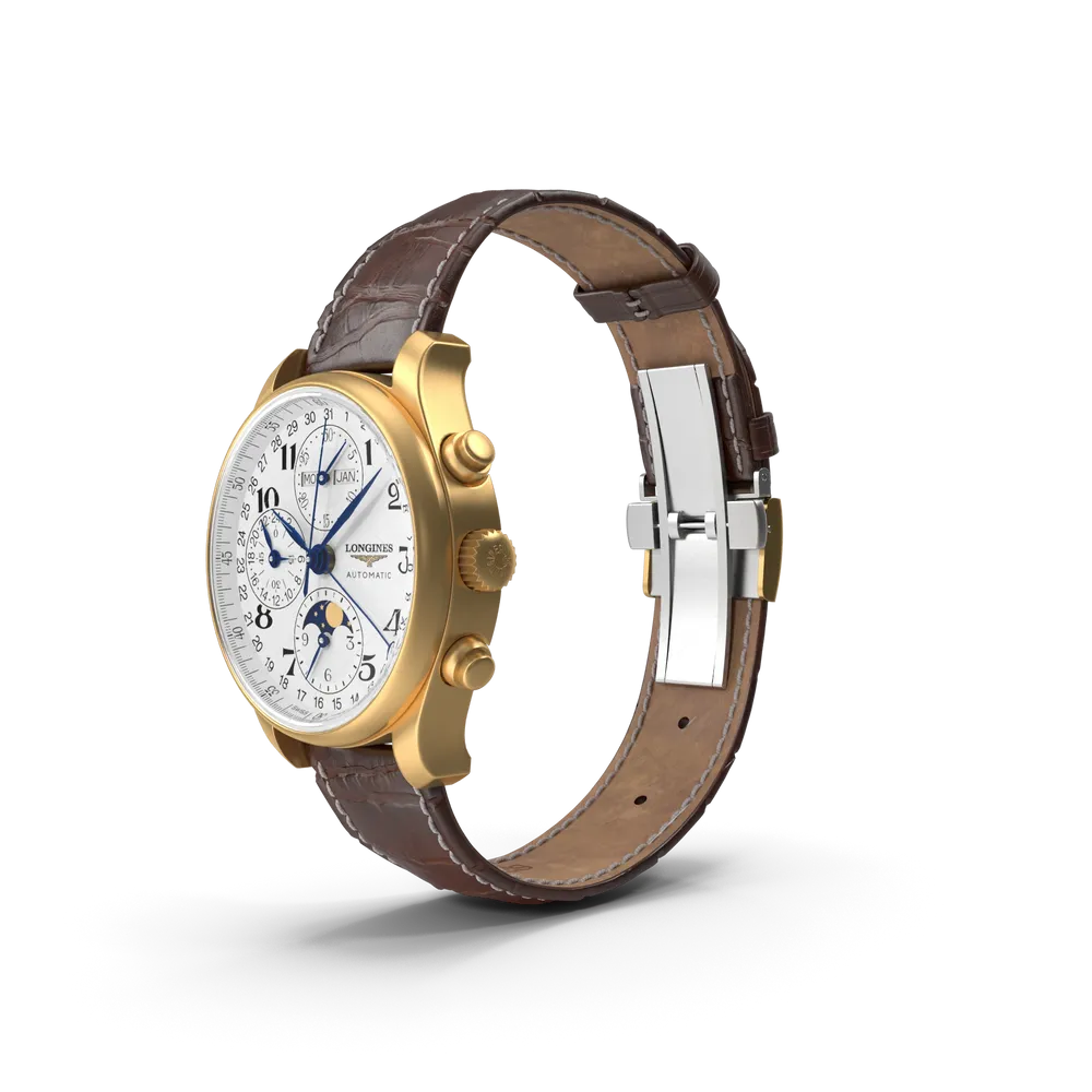 Leather strap watch — illustrative photo